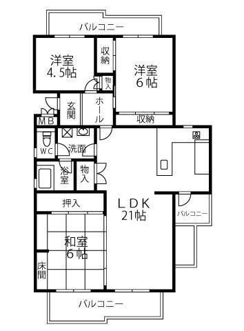 平尾山荘レイアウト
